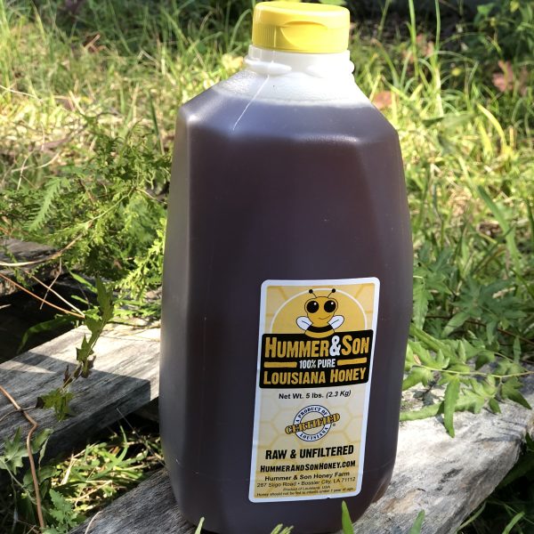 Case Jugs of Honey From Hummer and Son Honey Farm