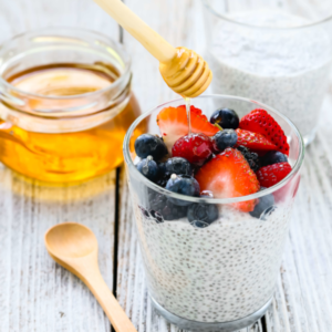 Mouth Watering Honey Chia Seed Pudding