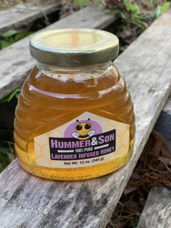 Lavender Infused Honey From Hummer and Son Honey Farm